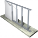 Midwall™ Knee Wall Brace Kit 2-1/2" Wall Width x 48" Height