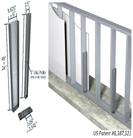 Install Steel Wall Support Step 3